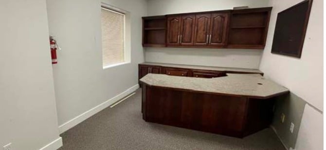Second-floor office suite